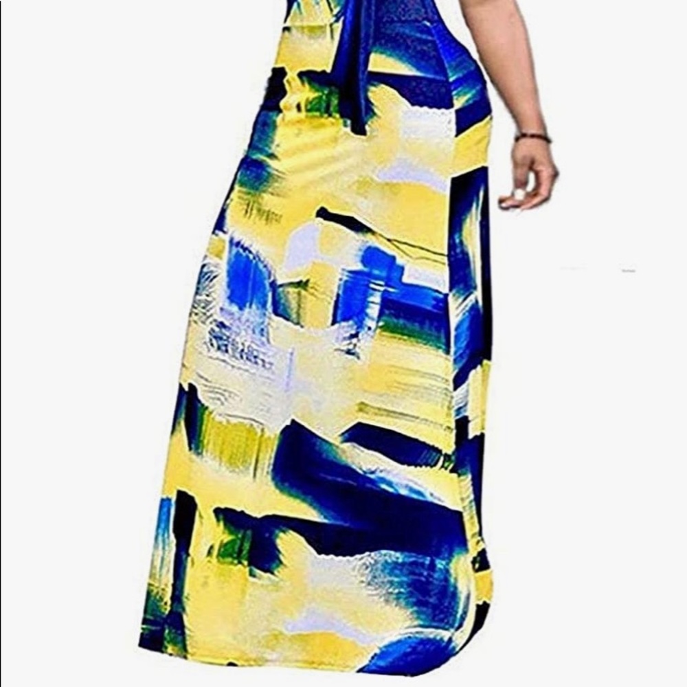 A maxi dress
